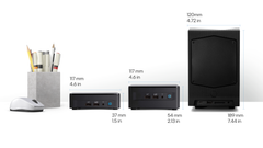 Intel NUC 13 Pro NUC13ANKi5 Mini PC Slim, Intel i5-1340P 12 Cores 4.6GHz