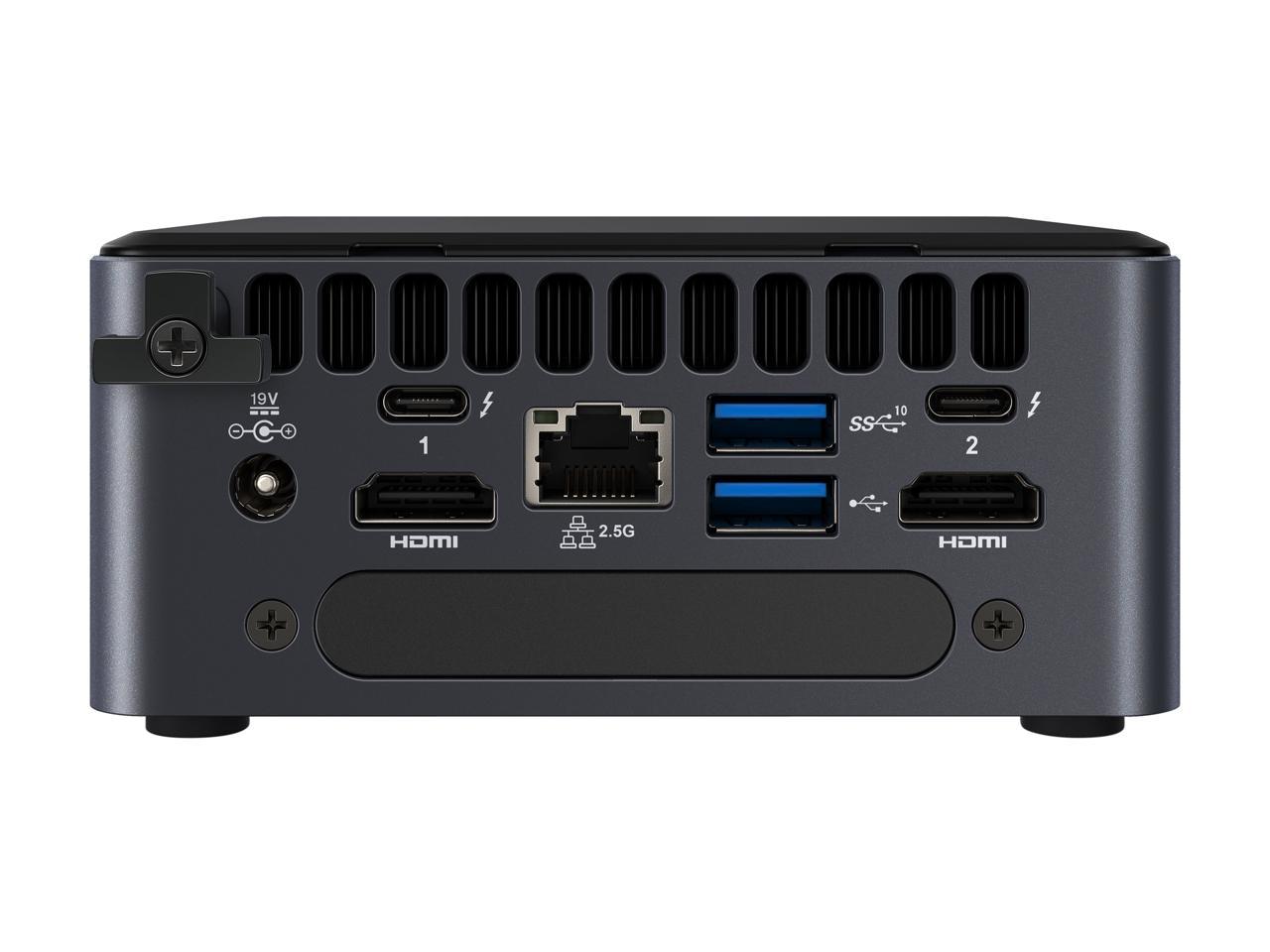 Intel NUC 11 Pro NUC11TNHv5 Mini PC, Intel i5-1145G7 Quad-core 4.4GHz vPro